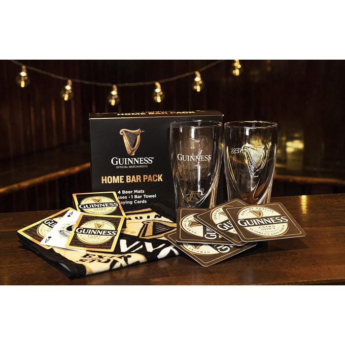 Подарунковий набір Guinness Bar – Оригінальний ірландський набір для справжніх поціновувачів
