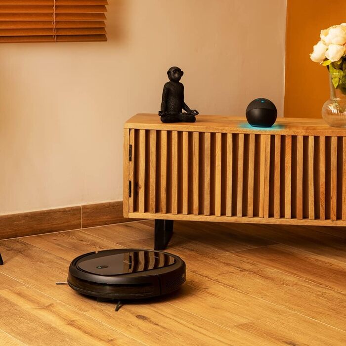 Пылесос робот Cecotec Conga Perfect & Clean Connected Titanium, 2100 Pa, 160 хв, 10 режимів, Jalisco, App, Чорний