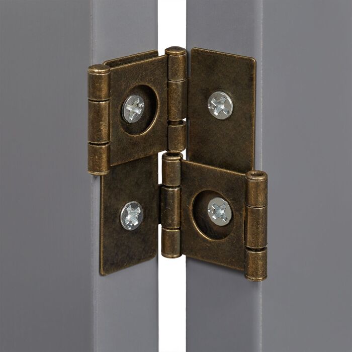 Захисний бар'єр Relaxdays сірого кольору, 92 см