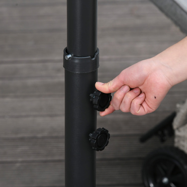 Сонячний парасоль-щит для виноградної лози, сонячний парасоль з ручним механізмом