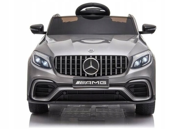 Дитячий електромобіль Mercedes-Benz GLC 63S LIFT, сріблястий лак, 4x4