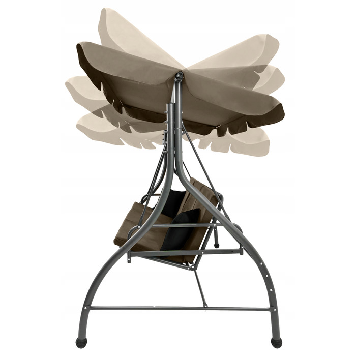 Садова підвісна гойдалка Kontrast, 49 x 176 см