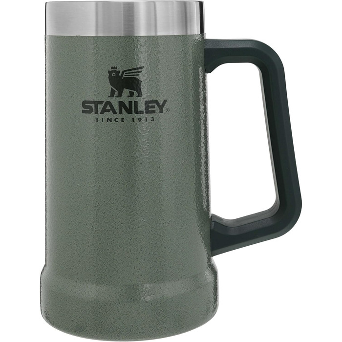 Термокружка Stanley Adventure Vacuum Stein 709 мл, зелений Hammertone - зберігає холод до 7 годин