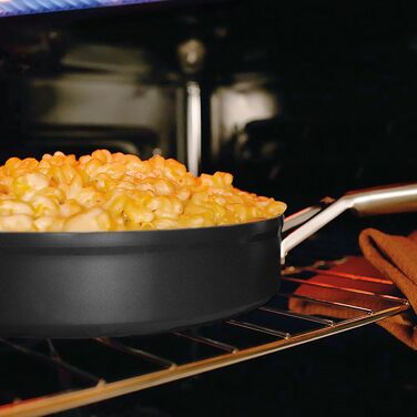 Набір посуду Ninja Extended Life з керамічним покриттям (5 предметів): сковороди 20 та 24 см + каструлі з кришкою 16, 18 та 20 см, антипригарне покриття (без PFOA, PFOS, свинцю та кадмію), безпечний у духовці до 285°C