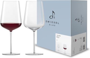 Келих для білого вина Zwiesel Glas Riesling Vervino (набір 2), можна мити в посудомийній машині, зроблено в Німеччині (арт. 122167) (келих для червоного вина бордо (2 шт.))