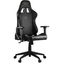 Ігрове крісло Razer TAROK Essentials Edition від Zen Gaming, з підтримкою попереку та шиї, 3D підлокітники, чорний/зелений колір