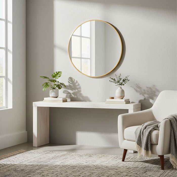 Дзеркало Relaxdays кругле