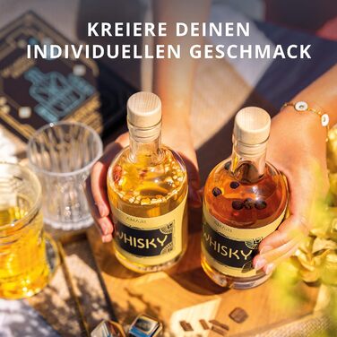 Набір для приготування віскі AMARI® DIY – ідеальний подарунок для поціновувачів, з аксесуарами для домашнього виготовлення та дегустації