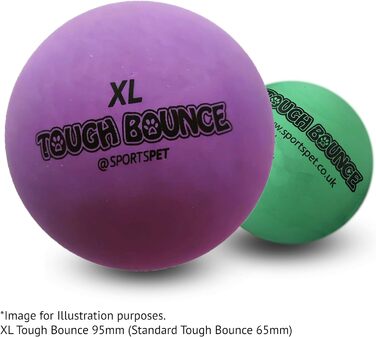 М'ячі для собак SPORTSPET Tough Bounce, міцні, довговічні, 65 мм, 4 шт. и