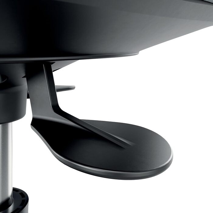 Офісний стілець Leitz Ergo Active з піною подвійної щільності, регульована висота 57-82 см, оббивка з переробленого матеріалу (110 кг), колір світло-сірий