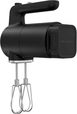 Ручний міксер Kitchenaid Go бездротовий, 7 швидкостей, акумуляторний, чорний