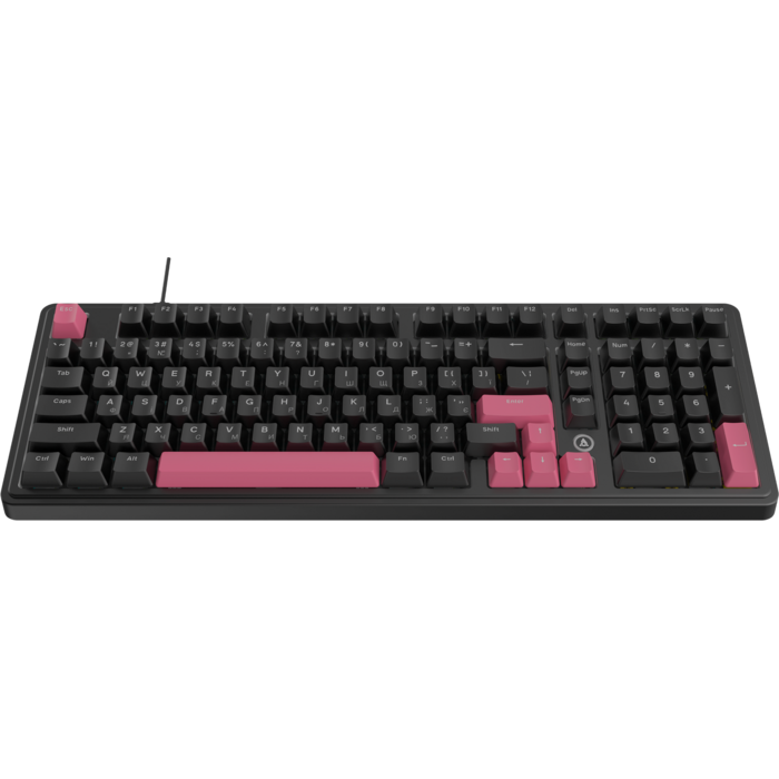 Дротова механічна клавіатура Ajazz AK980 Red switches Black Red (AK980-R-BR)