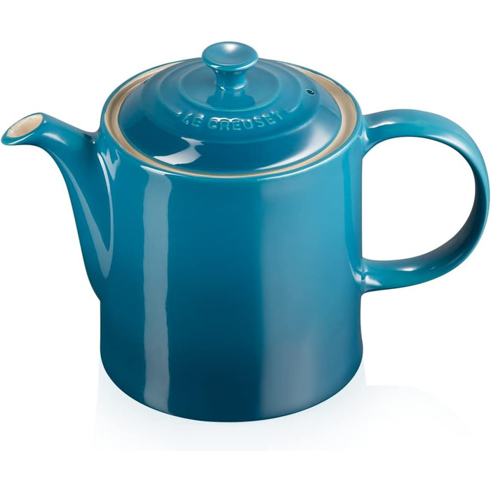Le Creuset чайник з кераміки 1,3 л, колір меренга, 70703137160000 (Ofenrot)