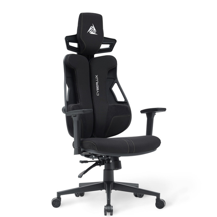 Геймерське крісло Cyberlux V8 Fabric Black (арт. GM-V8 FB)
