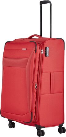 Набір валіз Travelite Chios: L/M/S, м'яка оболонка, ручна поклажа, червоний