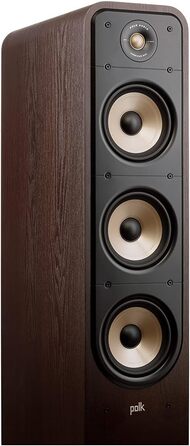 Центральний динамік Polk Audio Signature Elite ES35, висока роздільна здатність, Dolby Atmos, DTSX, горіх (шматок)