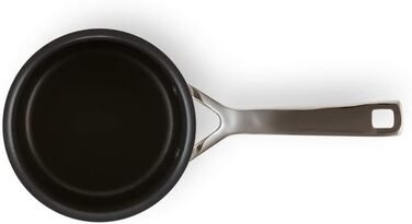 Каструля для молока LE CREUSET з антипригарним покриттям, 14 см, нержавіюча сталь, для всіх типів плит (включно з індукцією), срібна