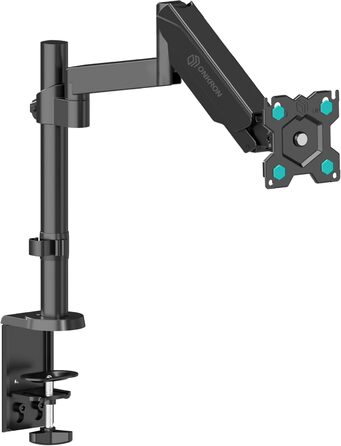 Кріплення для монітора ONKRON G90-B, 13-34 дюйми, до 10 кг, газ, VESA 75x75-100x100, чорний