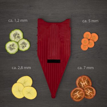 Овочерізка Brner Vital Mandoline (1) - Овочерізка (V-подібна) для овочів і фруктів