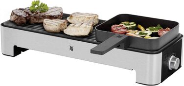 Електричний стіл-гриль WMF Küchenminis для 2 осіб з набором для овочів, 1000 Вт, регулювання температури