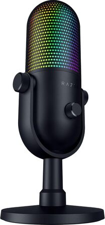 Мікрофон Razer Seiren V3 Mini - компактний USB мікрофон з LED-індикатором та інтегрованим демпфером