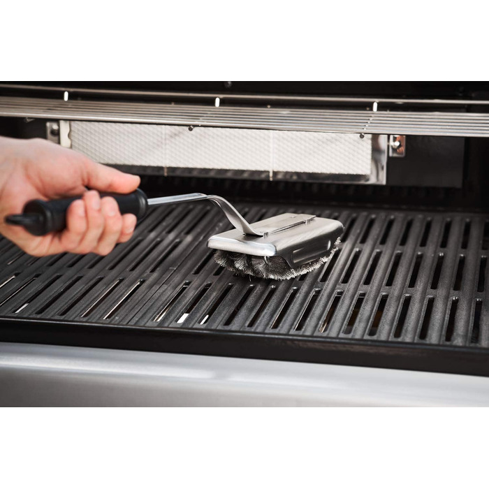 Набір для приготування бургерів RÖSLE 3 шт. з пресом, вагою та лопаткою, нержавіюча сталь 18/10, чавун з емалевим покриттям