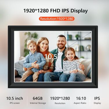 Цифровий фотоальбом Frameo 10.5
