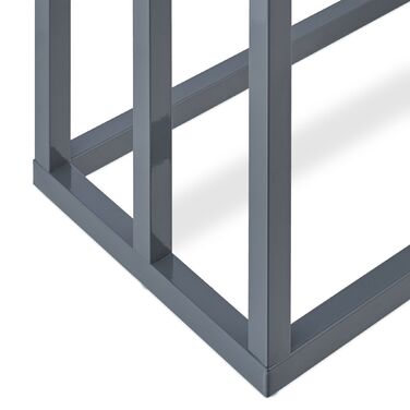 Підставка для рушників Relaxdays, 3-х секційна, антрацитова