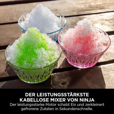 Портативний блендер Ninja Blast Max: 570 мл, акумулятор, 3 функції, для смузі та протеїнових коктейлів (BC251EULD)