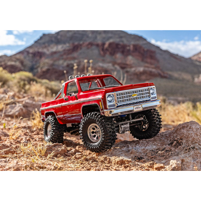 Traxxas TRX-4M Chevrolet K10 1/18 Red – Повноцінний комплект з акумулятором та зарядним пристроєм