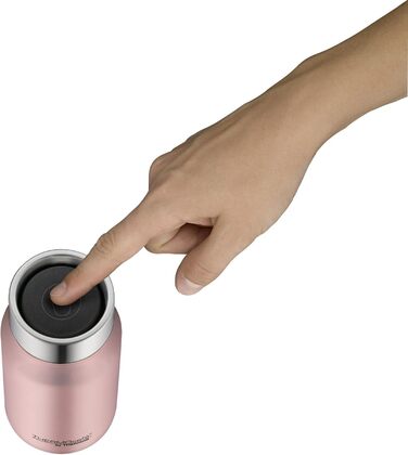 Термокружка THERMOcafé by THERMOS TC 0,35л, нержавіюча сталь, з ізоляцією, для кави на виніс, не протікає, 350000 мл, BPA-free, Rose Gold Mat