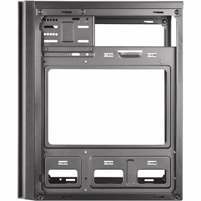 Корпус Micro ATX, передня сітка, USB 3.0, чорний, 6