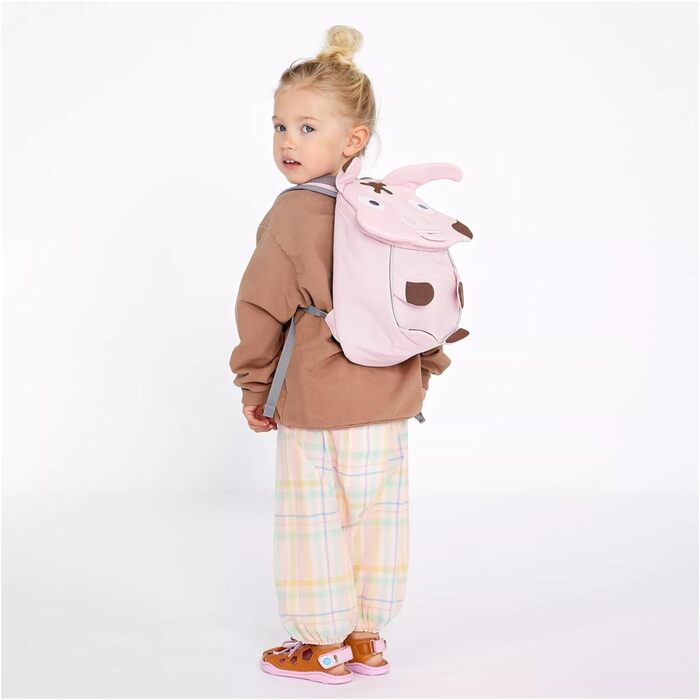 Маленькі дитячі рюкзаки Monkey Tooth Unisex Kids Friend (Tonie Pig - Pink)