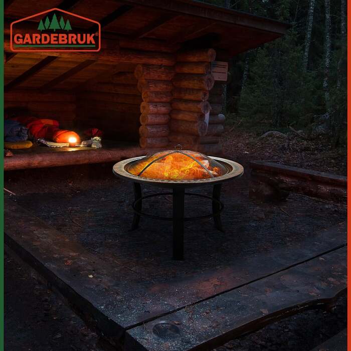 Вогнище Мозаїка Fuego кругла