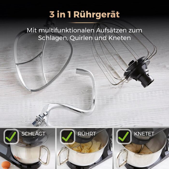 Блендер-стаціонарний Tower T12033RG, 1000 Вт, 6 швидкостей, імпульсний режим, рожеве золото, EU