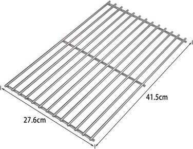 Решітка для гриля Onlyfire з нержавіючої сталі 41,7 x 27,7 см