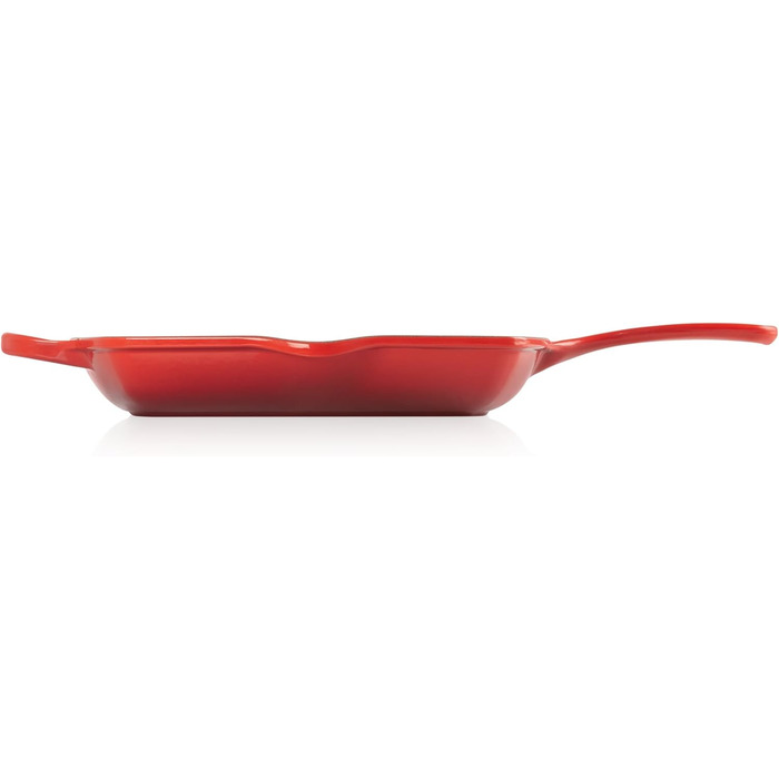 Сковорода-гриль LE CREUSET Signature з чавуну, квадратна, 26 см, для всіх типів плит (включно з індукційними), 2,86 кг, колір Deep Teal