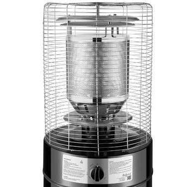 Газовий обігрівач Zelsius 'Zermatt' 11 кВт - для тераси, балкону та саду (Газовий балон не входить у комплект)