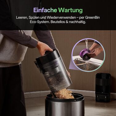 Робот-пилосос Vexilar W15 з функцією миття підлоги, бездротовий, 10000Pa, LiDAR-навігація, 180 хвилин роботи, керування через додаток та голосовий помічник