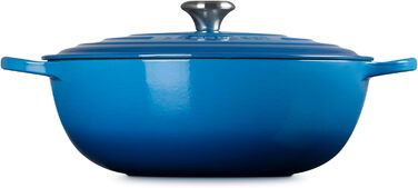 Каструля Le Creuset Signature з чавуну, 32 см, 4.1 л, для всіх плит (в т.ч. індукційних)