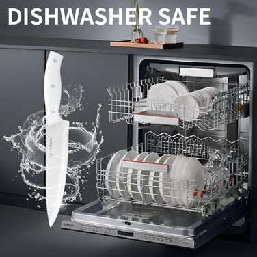 Набір ножів 15 предметів: ніжний блок з самозаточкою, набір кухонних ножів з нержавіючої сталі з ергономічними ручками, включаючи кухонний ніж, саторі та інші