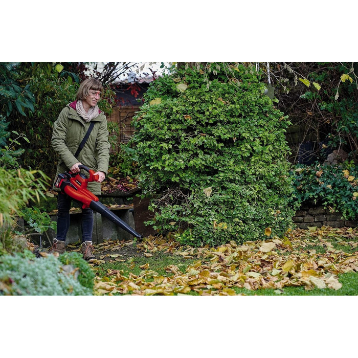 Акумуляторний лістозбір Einhell GE-CL 36/230 Li E-Solo Power X-Change (18V, функція збору та видування, турбо-режим, з насадкою для збору та видування, без акумулятора та зарядного пристрою)