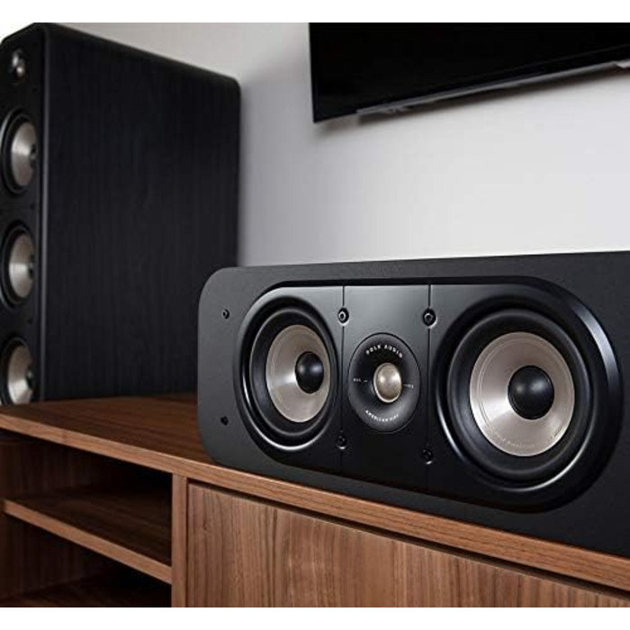 Динамік Polk Audio Signature S50E, 20-150 Вт, 8 Ом, 42 Гц-40 кГц, чорний (шт)