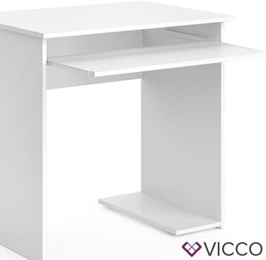 Стіл Vicco Nick, білий, 80x58 см