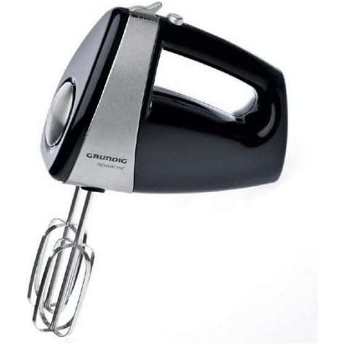 Ручний міксер Grundig HM 5040 Premium (300 Вт), чорно-сріблястий (в комплекті з тостером)
