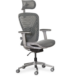Крісло Mealux Q1 Air Grey (арт. HF Q-1 M/G)
