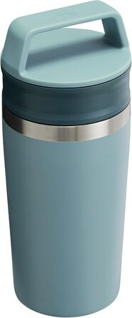 Термокружка Stanley Cafe To Go з нержавіючої сталі - 0.35L, Shale (Підтримує 4 години тепла, 5 годин холоду, для кави, з ручкою, миється в посудомийній машині)