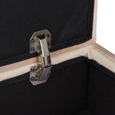 Relaxdays М'який пуф з місцем для зберігання