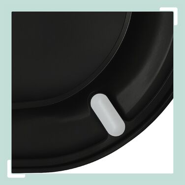 Кришка для унітазу Relaxdays з плавним закриванням