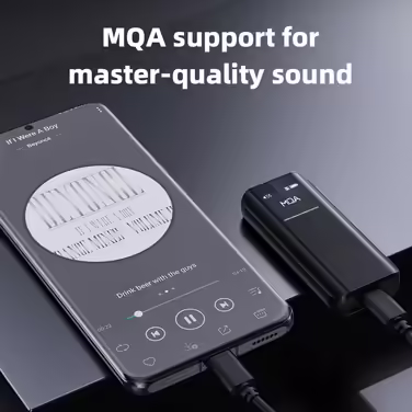 FIIO BTR15 Bluetooth підсилювач для навушників, чорний